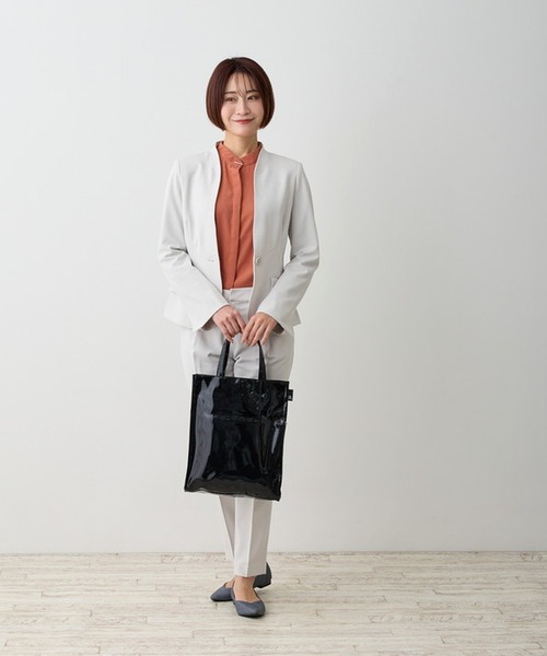 ROOTOTE(ルートート)の「ROOTOTE ルートートLT.アーキャトル.Classic-B(トートバッグ・レディース・ブラック/ブラック系2/シルバー/ゴールド/ネイビー・FREE)」の10枚目の写真