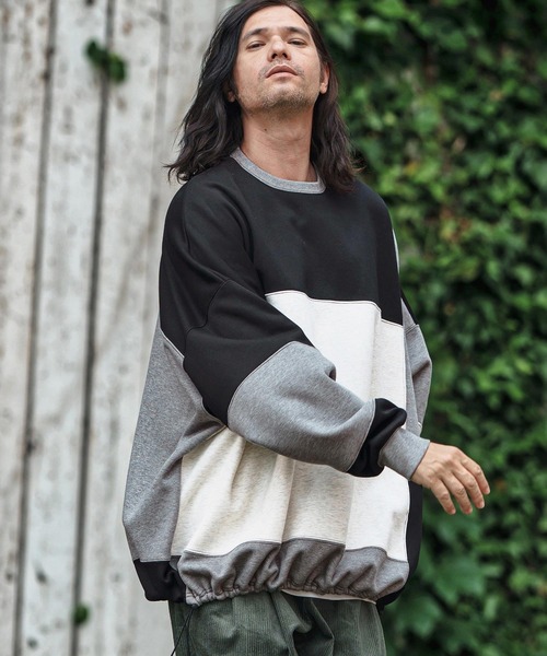 CAMBIO(カンビオ)の「msw1697- Switch Lining Boa Sweat Pullover スウェット(スウェット・メンズ・マルチ・S/M/L)」の4枚目の写真