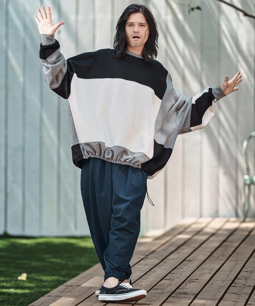 CAMBIO(カンビオ)の「msw1697- Switch Lining Boa Sweat Pullover スウェット(スウェット・メンズ・マルチ・S/M/L)」の5枚目の写真