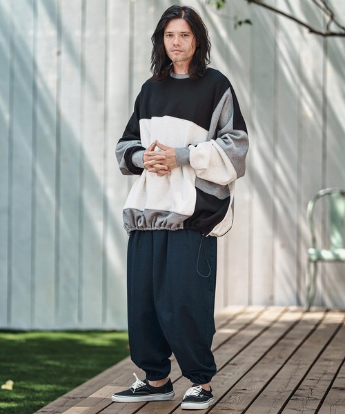 CAMBIO(カンビオ)の「msw1697- Switch Lining Boa Sweat Pullover スウェット(スウェット・メンズ・マルチ・S/M/L)」の6枚目の写真