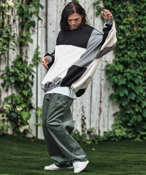 CAMBIO(カンビオ)の「msw1697- Switch Lining Boa Sweat Pullover スウェット(スウェット・メンズ・マルチ・S/M/L)」の9枚目の写真