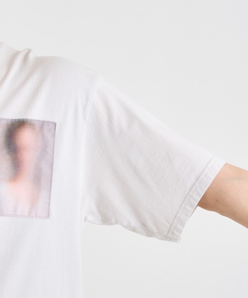 【関税込み】UNDERCOVER ベージュ UC1E3811 Tシャツ UNDERCOVER]TEE Bosisio プリントパッチ Albino/LIGHT BEIGE