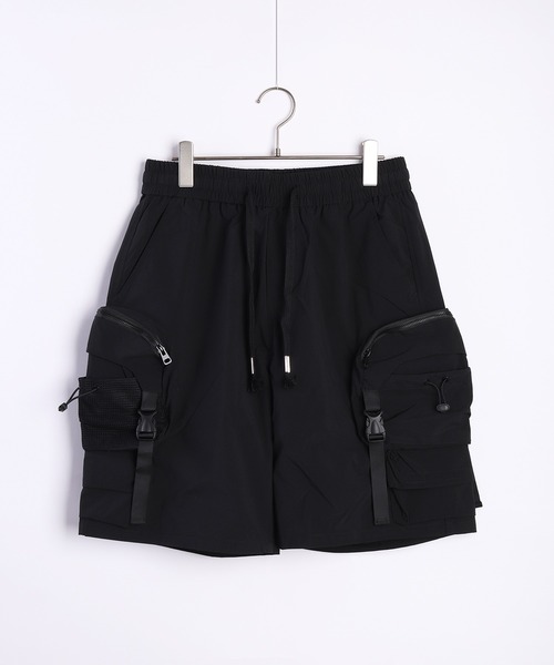 WESTSEA（ウエストシー）の「テクノパンツ ポケットギミック ショーツタイプ（その他パンツ・メンズ・ブラック/ベージュ/カーキ・M/L/XL）」の4枚目の写真