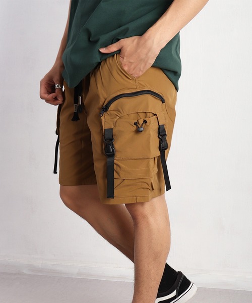 WESTSEA（ウエストシー）の「テクノパンツ ポケットギミック ショーツタイプ（その他パンツ・メンズ・ブラック/ベージュ/カーキ・M/L/XL）」の10枚目の写真