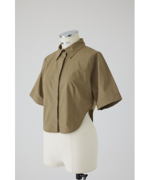 Round hem short SH ラウンドヘムショートシャツ Round hem short SH ラウンドヘムショートシャツ（シャツ