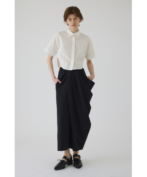Round hem short SH ラウンドヘムショートシャツ Round hem short SH ラウンドヘムショートシャツ（シャツ