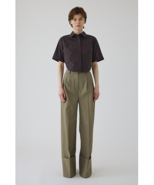 Round hem short SH ラウンドヘムショートシャツ Round hem short SH ラウンドヘムショートシャツ（シャツ