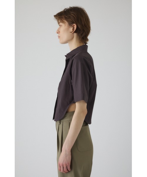Round hem short SH ラウンドヘムショートシャツ Round hem short SH ラウンドヘムショートシャツ（シャツ