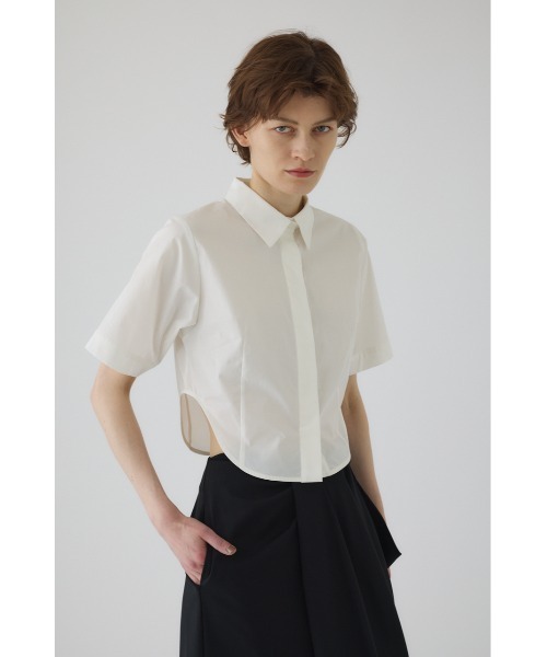 RIM.ARK Round hem short SH ラウンドヘムショートシャツ Round hem short SH ラウンドヘムショートシャツ（シャツ