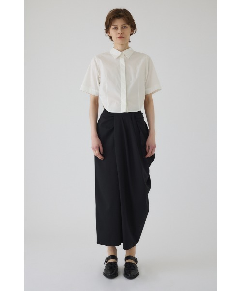 RIM.ARK Round hem short SH ラウンドヘムショートシャツ Round hem short SH ラウンドヘムショートシャツ（シャツ
