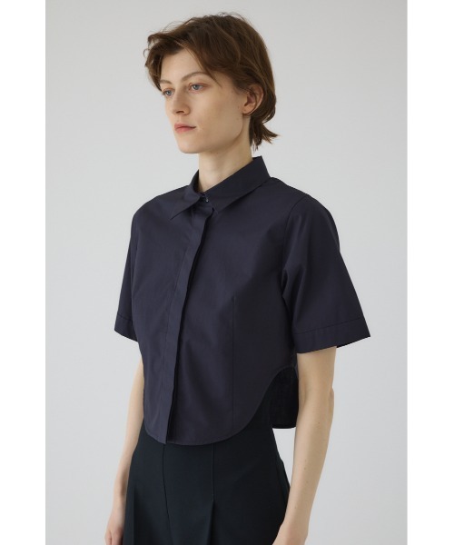 セール】Round hem short SH ラウンドヘムショートシャツ（シャツ