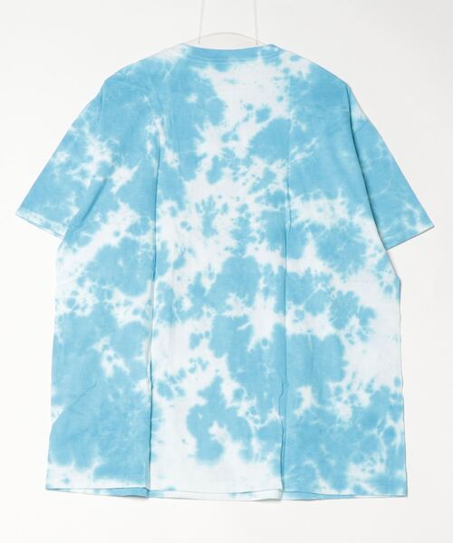 tシャツ PLEASURES/プレジャーズ WET DOGS TEE BLUE DYE タイダイTシャツ カットソー 半袖Tシャツ レディース セール】PLEASURES/プレジャーズ WET DOGS TEE BLUE DYE