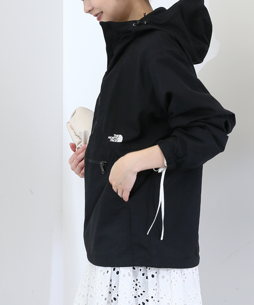 THE NORTH FACE（ザノースフェイス）の「《追加3》THE NORTH FACE COMPACT ANORAKブルゾン NP22333（その他アウター・レディース・ブラック・MEDIUM）」の7枚目の写真