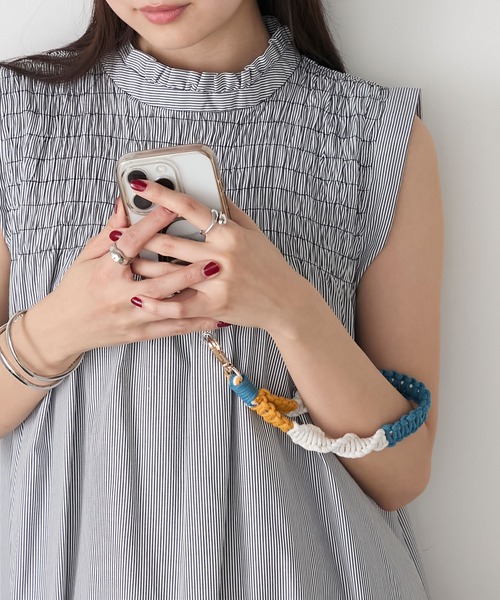 ☆kixisis☆【BACCA】スケールプリント ラメタンクトップ ☆kixisis