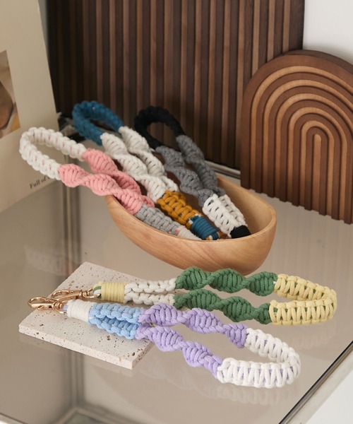 ま*り様 Puffer Strap/Marshmallow【ストラップ単体】 20mm Sling / Marshmallow Stripe【ストラップ単体