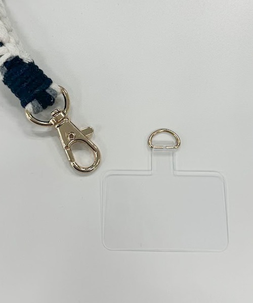 forksy.(フォルクシー)の「【forksy.】カラーマクラメツイスト ショートストラップ(スマホグッズ・レディース・グリーン系/ピンク系/パープル系/ブルー系/ブラック系・FREE)」の9枚目の写真