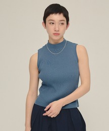 eL | 【eL】12G Rib High Neck NS/570732(ニット/セーター)