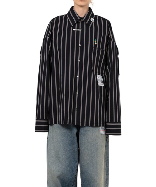 LEON Embroidery Stripe Shirt（シャツ/ブラウス）｜Maison