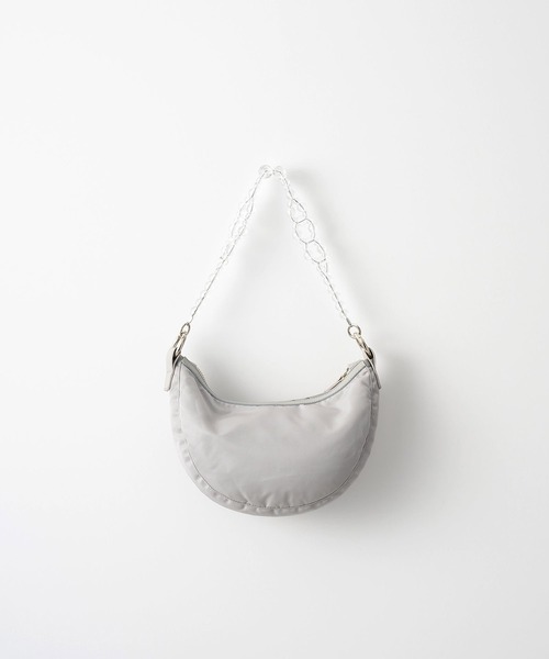 MURRAL(ミューラル)の「【MURRAL/ミューラル】Sea pea embroidered bag/シーピーエンブロイダリーバッグ/ショルダーバッグ(ハンドバッグ・レディース・ブラック/ライトグレー・FREE)」の11枚目の写真