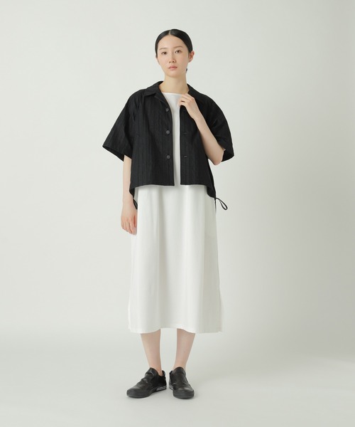 ZUCCa（ズッカ）の「デニムチュールエンブロイダリー / シャツ / S（シャツ/ブラウス・レディース・ネイビー/ブラック・M size）」の9枚目の写真