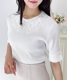 INGNI | レース襟ニット(ニット/セーター)