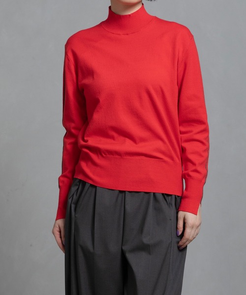 MARECHAL TERRE（マルシャルテル）の「2wayニット（ニット/セーター・レディース・ブラック/ネイビー/チャコールグレー/レッド/キャメル・MEDIUM）」の14枚目の写真