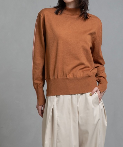 MARECHAL TERRE（マルシャルテル）の「2wayニット（ニット/セーター・レディース・ブラック/ネイビー/チャコールグレー/レッド/キャメル・MEDIUM）」の21枚目の写真