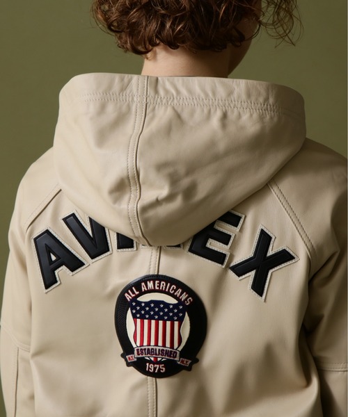 SIGNATURE HOODED LEATHER / シグネチャーフードレザージャケット