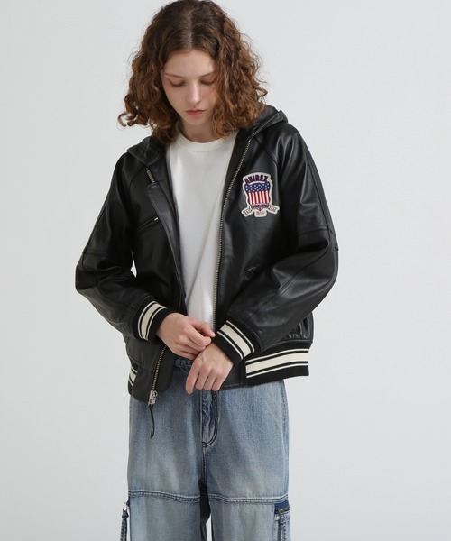 SIGNATURE HOODED LEATHER / シグネチャーフードレザー