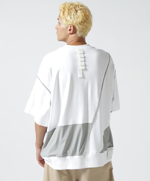 ROYAL FLASH(ロイヤルフラッシュ)の「Maison ULA/メゾン ウラ/切り替えTシャツ(Tシャツ/カットソー・メンズ・ブラック/ホワイト・1/2)」の19枚目の写真