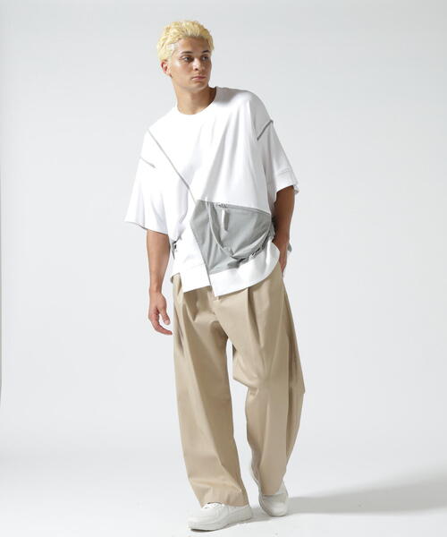 ROYAL FLASH(ロイヤルフラッシュ)の「Maison ULA/メゾン ウラ/切り替えTシャツ(Tシャツ/カットソー・メンズ・ブラック/ホワイト・1/2)」の20枚目の写真