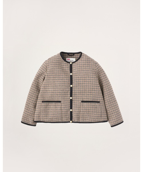 Traditional Weatherwear(トラディショナルウェザーウェア)の「ARKLEY A-LINE BV(ダウンジャケット/コート・レディース・ブラウン系その他/ブラック系その他・32/36/34)」の2枚目の写真