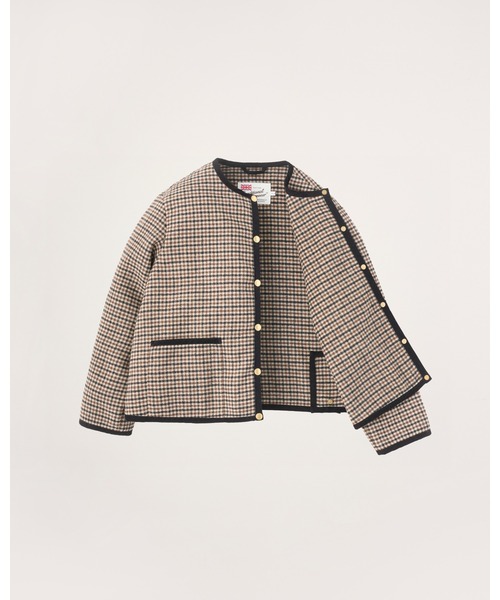 Traditional Weatherwear(トラディショナルウェザーウェア)の「ARKLEY A-LINE BV(ダウンジャケット/コート・レディース・ブラウン系その他/ブラック系その他・32/36/34)」の10枚目の写真