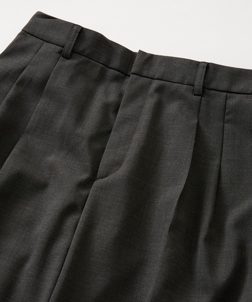 BABYLONE(バビロン)の「T/Wスラックスパンツ(スラックス・レディース・グレー/チャコール・36inch/38inch)」の13枚目の写真