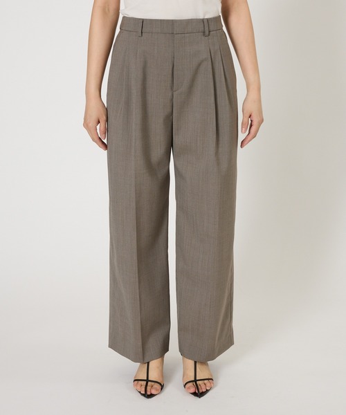 BABYLONE(バビロン)の「T/Wスラックスパンツ(スラックス・レディース・グレー/チャコール・36inch/38inch)」の12枚目の写真