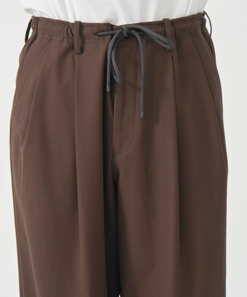 markaware（マーカウェア）の「【MARKAWARE/マーカウェア】DOUBLE PLEATED EASY TROUSERS（スラックス・メンズ・ブラック/ライトグレー/ダークグリーン・1/2/3）」の17枚目の写真