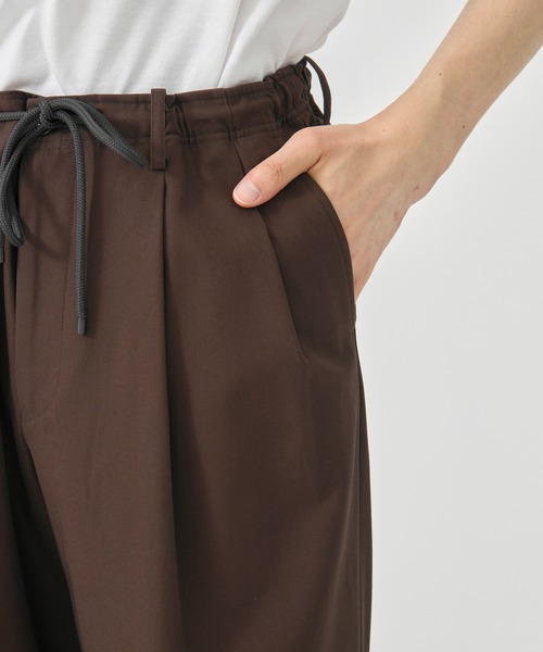 markaware（マーカウェア）の「【MARKAWARE/マーカウェア】DOUBLE PLEATED EASY TROUSERS（スラックス・メンズ・ブラック/ライトグレー/ダークグリーン・1/2/3）」の15枚目の写真