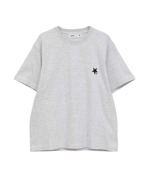 CONVERSE TOKYO(コンバーストウキョウ)の「OVAL LOGO BACK PRINT TEE(Tシャツ/カットソー・レディース・ホワイト/杢グレー/ブラック・FREE)」の3枚目の写真