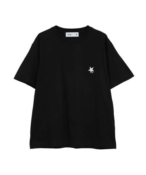 CONVERSE TOKYO(コンバーストウキョウ)の「OVAL LOGO BACK PRINT TEE(Tシャツ/カットソー・レディース・ホワイト/杢グレー/ブラック・FREE)」の2枚目の写真