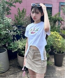by LOVEiT（バイラビット）の「【The Powerpuff Girls】ガーターTシャツ（接触冷感）（Tシャツ/カットソー）」