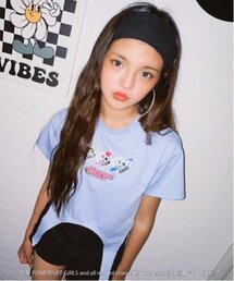 by LOVEiT（バイラビット）の「【The Powerpuff Girls】ガーターTシャツ（接触冷感）（Tシャツ/カットソー）」