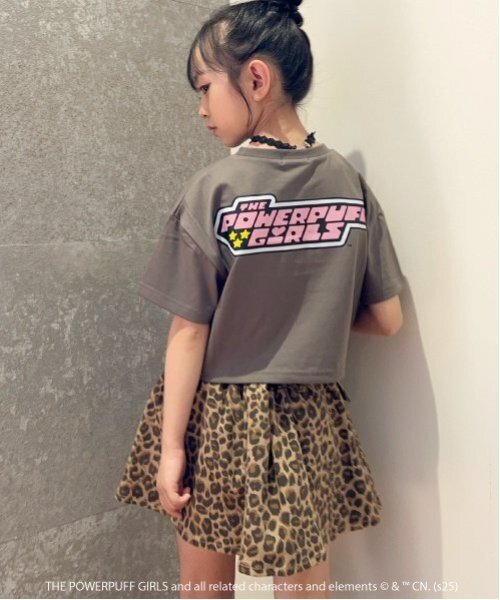 by LOVEiT(バイラビット)の「【The Powerpuff Girls】ガーターTシャツ(接触冷感)(Tシャツ/カットソー・キッズ・オフホワイト/ブルーグレー/チャコール・150cm/140cm/160cm/130cm)」の18枚目の写真