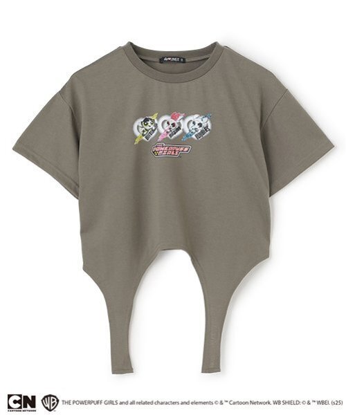 by LOVEiT(バイラビット)の「【The Powerpuff Girls】ガーターTシャツ(接触冷感)(Tシャツ/カットソー・キッズ・オフホワイト/ブルーグレー/チャコール・150cm/140cm/160cm/130cm)」の13枚目の写真