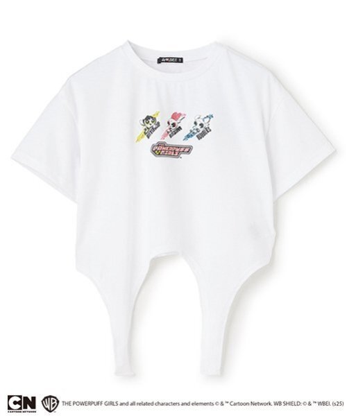 by LOVEiT(バイラビット)の「【The Powerpuff Girls】ガーターTシャツ(接触冷感)(Tシャツ/カットソー・キッズ・オフホワイト/ブルーグレー/チャコール・150cm/140cm/160cm/130cm)」の12枚目の写真