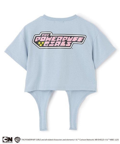 by LOVEiT(バイラビット)の「【The Powerpuff Girls】ガーターTシャツ(接触冷感)(Tシャツ/カットソー・キッズ・オフホワイト/ブルーグレー/チャコール・150cm/140cm/160cm/130cm)」の10枚目の写真