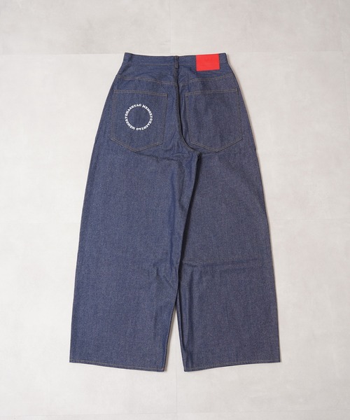 #MEMORY(メモリー)の「【MEMORY】ボタンフライ バレルレッグ ジーンズ / Button fly barrel leg jeans(デニムパンツ・メンズ・ブラック/ネイビー・S/M/L)」の18枚目の写真