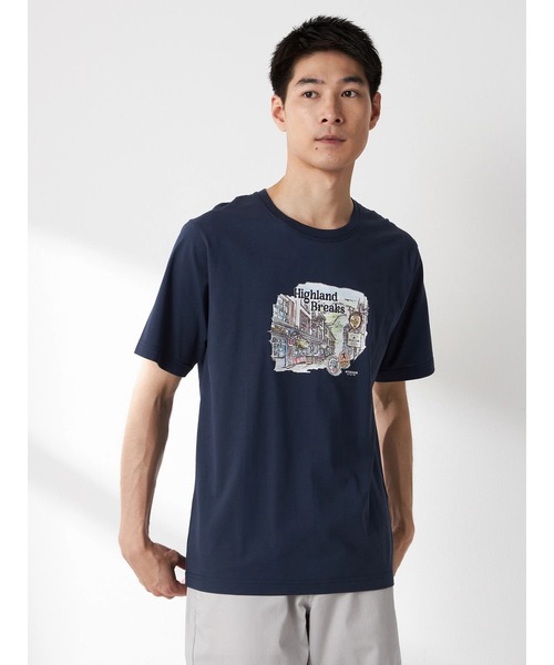 McGREGOR(マックレガー)の「スコティッシュプリントTシャツ(Tシャツ/カットソー・メンズ・アイボリー/ネイビー/グリーン系その他・M/L)」の3枚目の写真
