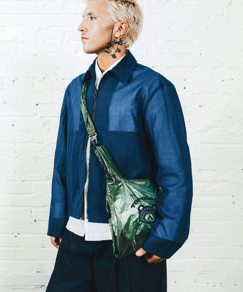 Topologie（トポロジー）の「Mini Konbini 【バッグ単体】（トートバッグ・レディース・ダークブルー/シルバー/ダークグリーン・ONE SIZE）」の9枚目の写真