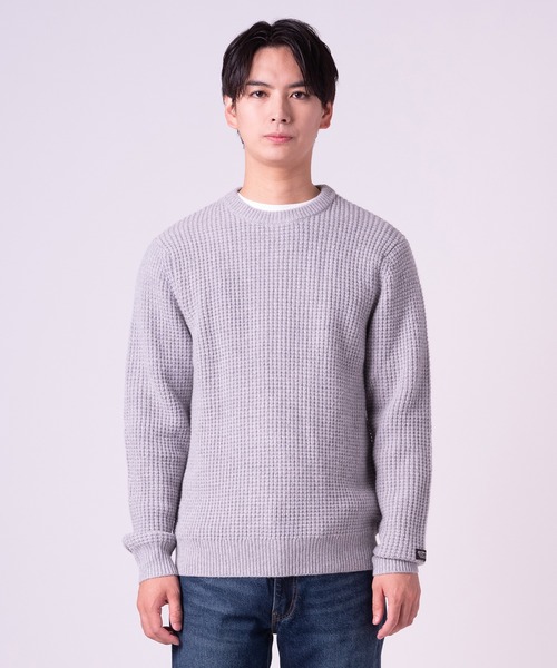 Levi's/リーバイス プレシディオ クルースウェット グレー（ニット