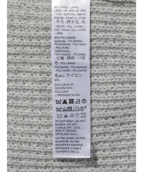 Levi's（リーバイス）の「Levi's/リーバイス プレシディオ クルースウェット グレー（ニット/セーター・メンズ・グレー・XL/L/M/S）」の8枚目の写真